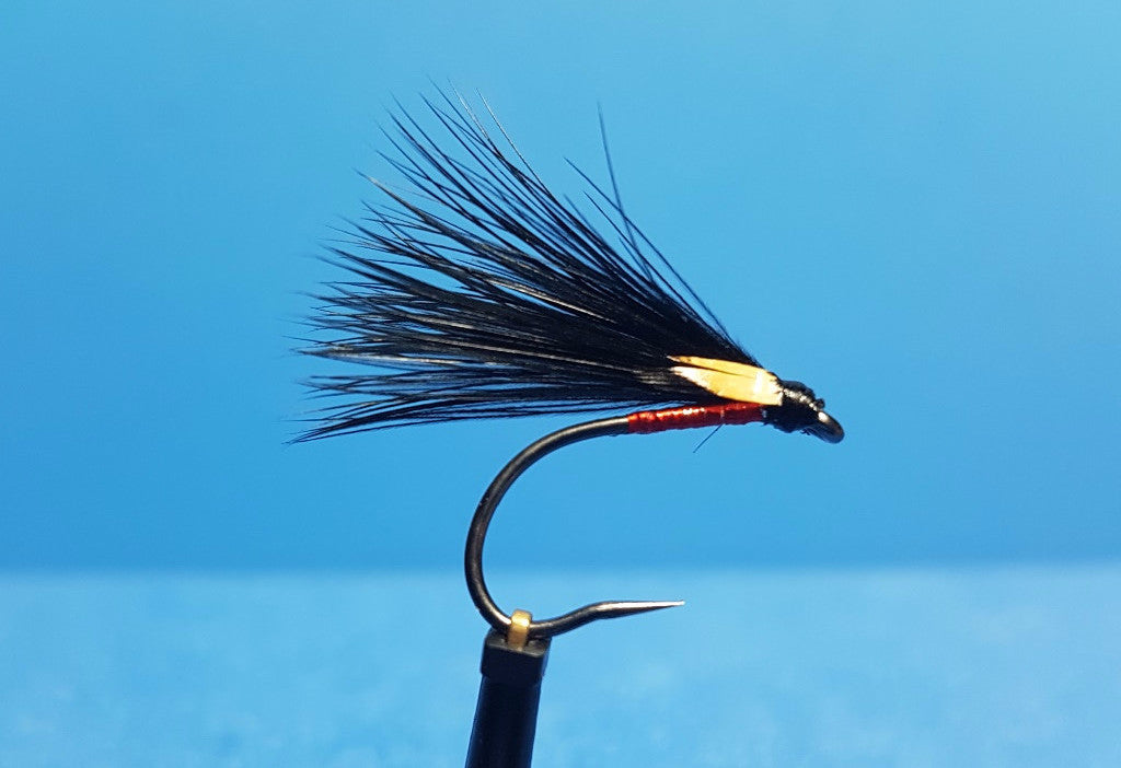 Red Holographic Cormorant - With Jungle Cock