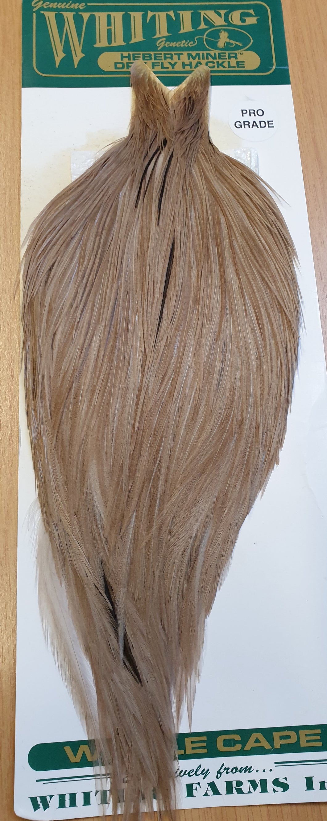 Whiting Cock Neck - Med Brown Dun (Last One)