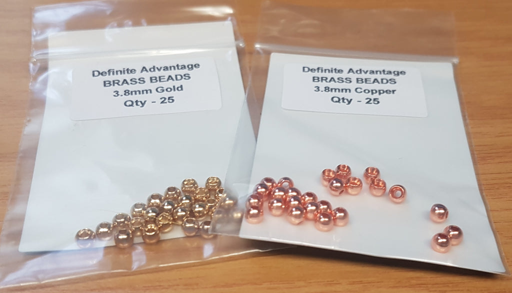 thumbnail image 2 of Upstream Essentials Brass Beads For Fly Tying - Nickel, 4mm (5/32), 50 Pack MAT228 2 of 5
