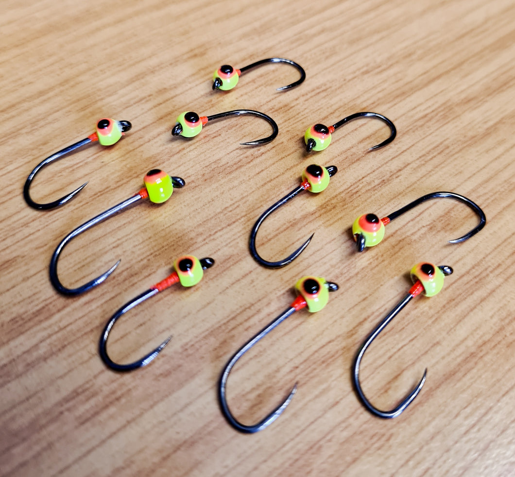 Painted Eyes on Hooks (10 per Packet)