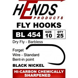 Hends Barbless BL 454 Dry Fly Hook