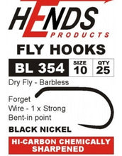 Hends - BL354 Barbless 1x Strong Dry Fly Hook