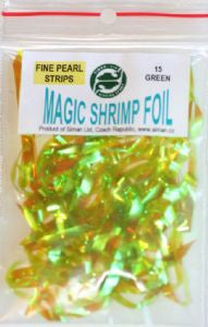 Jan Siman Magic Shrimp Pearl Fine Strips - Green